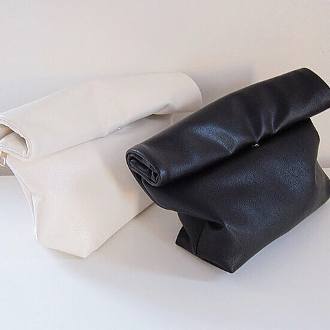 Ellie Roll Up Lunch bag Clutch - HELLO PARRY Australian Fashion Label 