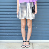 Tara Stripe Circle Skirt