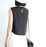 Diana Knot Bow Top - HELLO PARRY Australian Fashion Label 