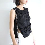 Diana Knot Bow Top - HELLO PARRY Australian Fashion Label 