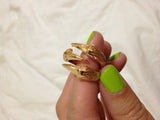 Wrapped Claw Clamp Ring - HELLO PARRY Australian Fashion Label 