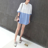 Lucie Colour Spliced Shirt