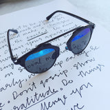 Tuscany Black Clubmaster Sunglasses
