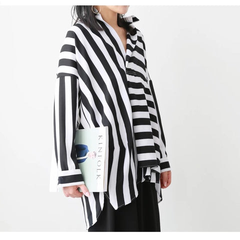 Amara Oversize Stripe Top