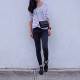 Holly Basic Two Way Blouse