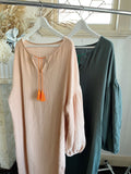 Jodie Maxi Dress - Peach