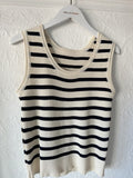 MAISON STRIPE KNIT TOP