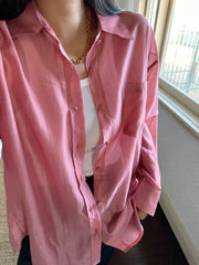 LYNNE SHEER SHIRT