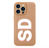 Personalised Monogram iPhone Case