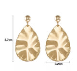 ANGELA STATEMENT EARRINGS-GOLD