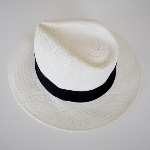 Madelyn Panama Hat - HELLO PARRY Australian Fashion Label 