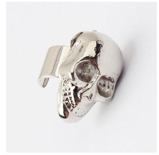 Punk Skull Ear Cuff - HELLO PARRY Australian Fashion Label 