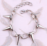 Plated Spike Chain Bracelet - HELLO PARRY Australian Fashion Label 