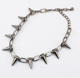 Black Spike Necklace - HELLO PARRY Australian Fashion Label 