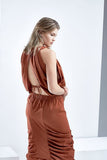 Amber Twist Backless Top - HELLO PARRY Australian Fashion Label 